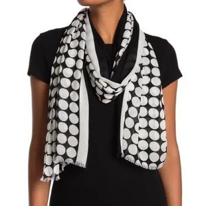 Kate Spade New York Polka Dot Scarf